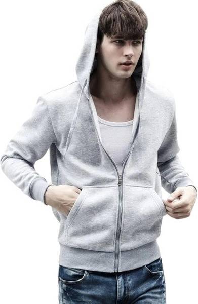 FARICON Full Sleeve Solid Men Sweatshirt