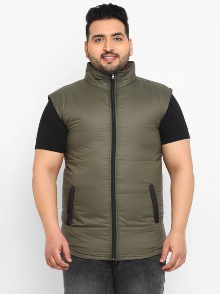 Urbano Plus Sleeveless Solid Men Jacket