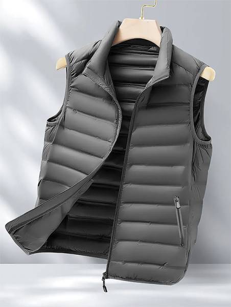 Lripsome Sleeveless Solid Men Jacket