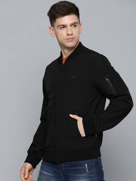 Levi's full sleeve solid men's jacket top