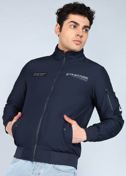 Spykar Full Sleeve Solid Men Jacket