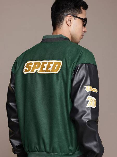 Roadster Full Sleeve Printed Men Jacket