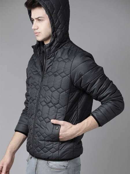 Roadster full sleeve hotsell solid men's jacket