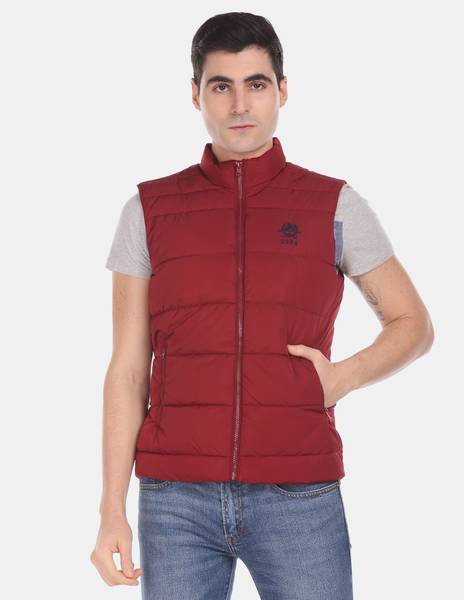 Us polo assn sleeveless jacket store