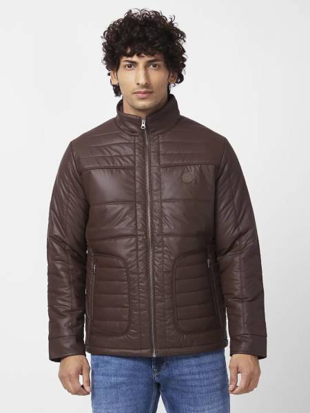 Spykar Full Sleeve Solid Men Jacket