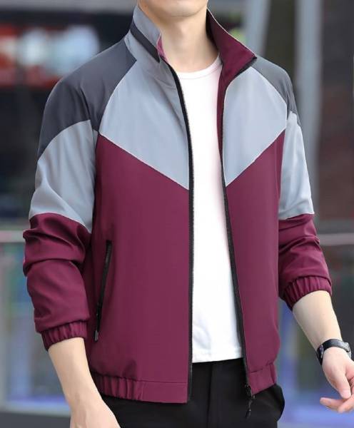 Azmani Full Sleeve Colorblock Men Jacket