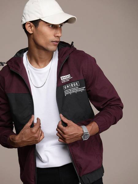 WROGN Full Sleeve Colorblock Men Jacket