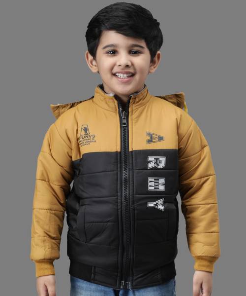 WEARUP Full Sleeve Colorblock Boys Jacket