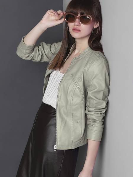 VERO MODA Full Sleeve Solid Women Jacket