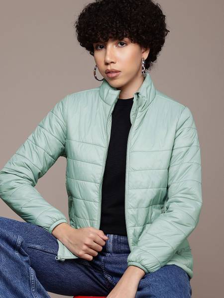Roadster Full Sleeve Self Design Women Jacket