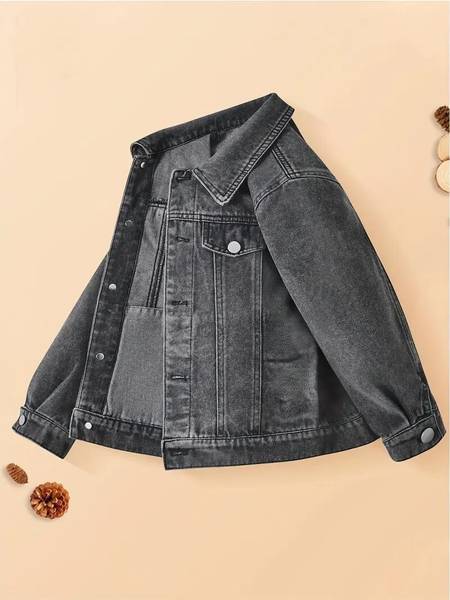 KILLER Full Sleeve Washed Boys & Girls Denim Jacket