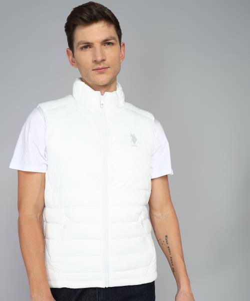 Us polo white jacket sale