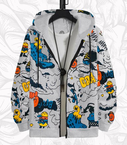 Tripr full sleeve printed men sweatshirt shop