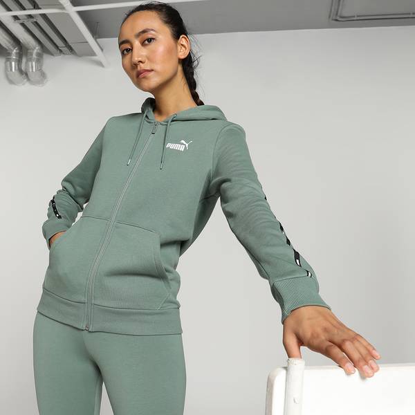 puma full sleeve printed jacket