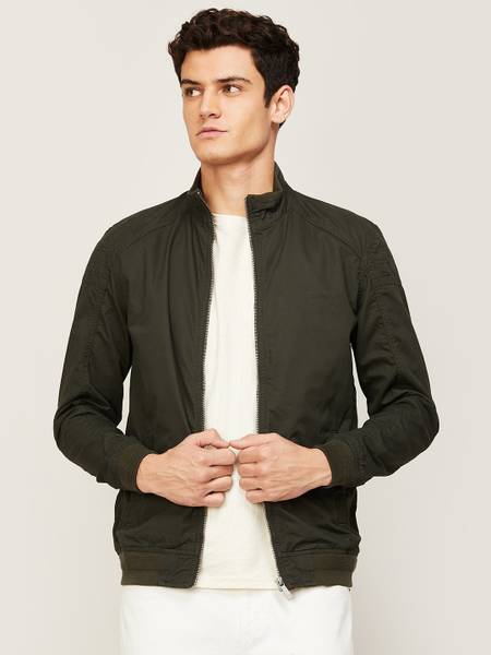 Bossini store green jacket
