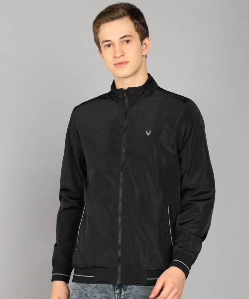 Allen solly full online sleeve solid men's jacket