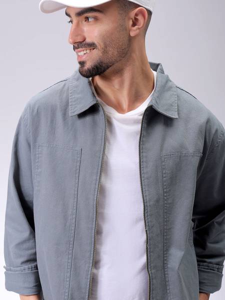 The Indian Garage Co. Full Sleeve Solid Men Jacket