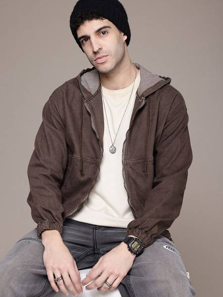 Roadster Full Sleeve Solid Men Jacket
