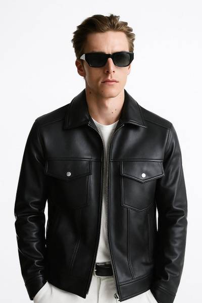 GZPhub Full Sleeve Solid Men Jacket