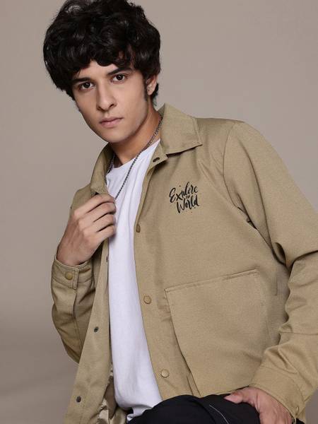 Roadster Full Sleeve Solid Men Jacket