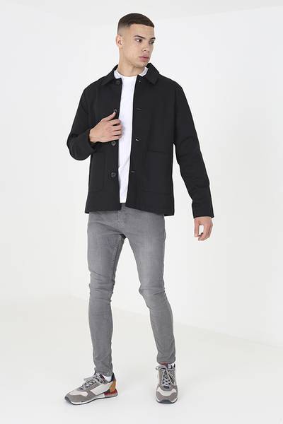 Brave Soul Full Sleeve Solid Men Jacket