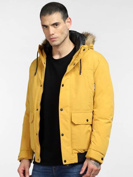 jack & jones full sleeve solid men's jacket