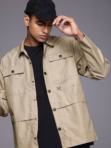 HRX by Hrithik Roshan Full Sleeve Solid Men Jacket
