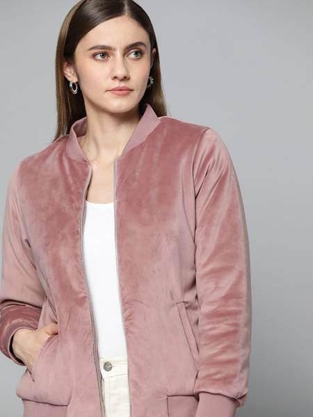 CHEMISTRY Full Sleeve Solid Women Jacket