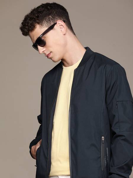French Connection Full Sleeve Solid Men Jacket