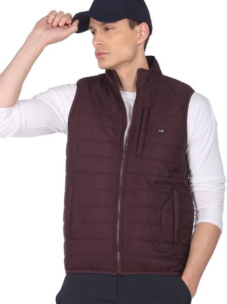Arrow sport full hotsell sleeve solid men's jacket