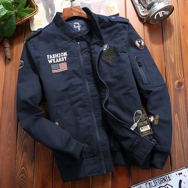 FUTSE PENO Full Sleeve Embroidered Men Jacket