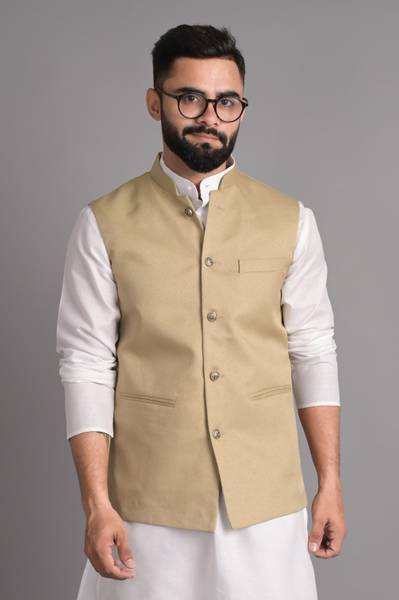 FUBAR Sleeveless Solid Men Jacket