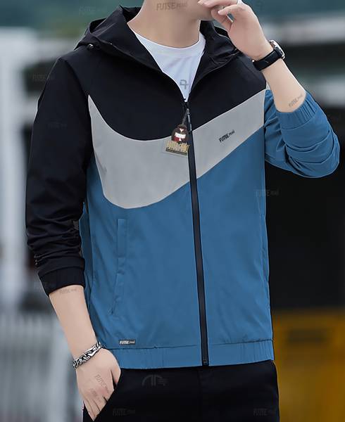 FUTSE PENO Full Sleeve Colorblock Men Jacket