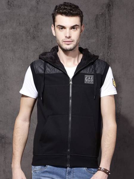 Roadster Full Sleeve Solid Men Jacket