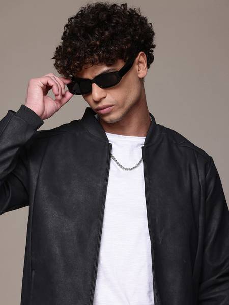 Roadster Full Sleeve Solid Men Jacket