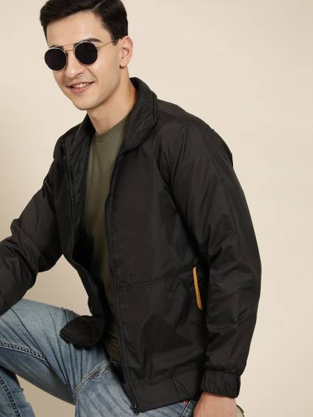 HERE&NOW Full Sleeve Solid Men Jacket