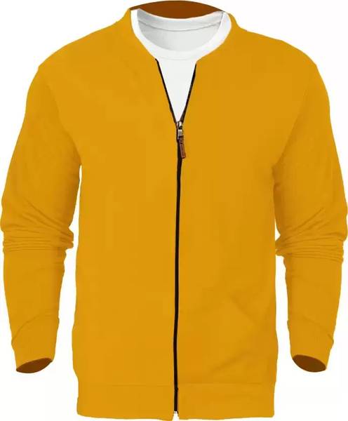 Leotude Full Sleeve Solid Men Jacket
