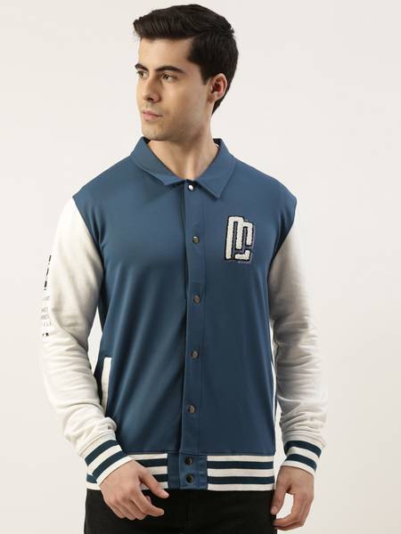 MANIAC Full Sleeve Colorblock Men Jacket