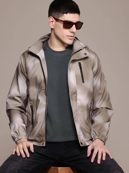 Roadster Full Sleeve Dyed/Ombre Men Jacket