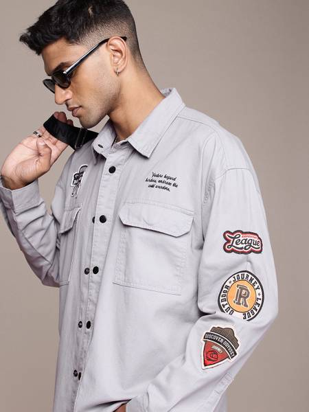 Roadster Full Sleeve Printed Men Jacket