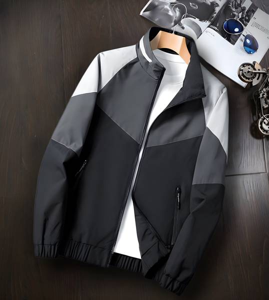 Azmani Full Sleeve Colorblock Men Jacket