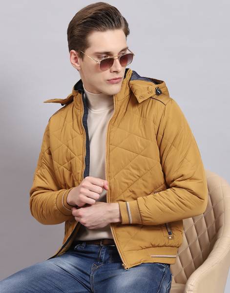 MONTE CARLO Full Sleeve Solid Men Jacket