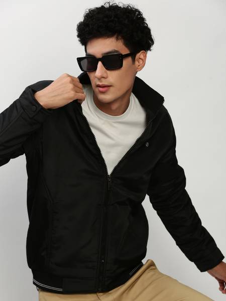 SHOWOFFFF Full Sleeve Solid Men Jacket