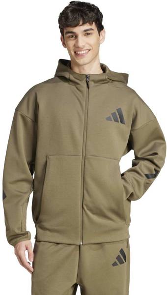 ADIDAS Full Sleeve Striped Men Jacket