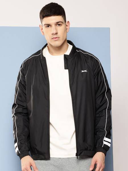 SLAZENGER Full Sleeve Printed Men Jacket