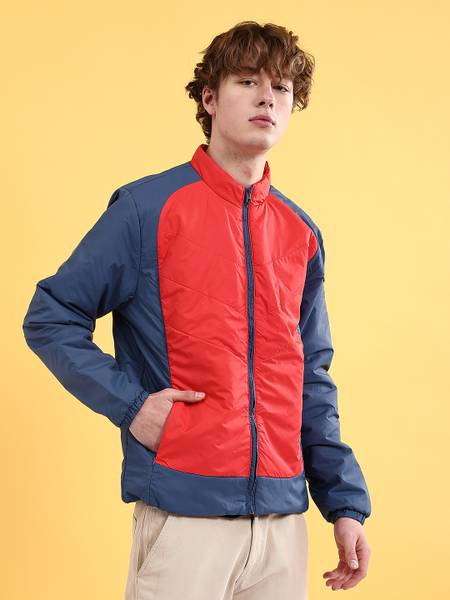 The Indian Garage Co. Full Sleeve Colorblock Men Jacket