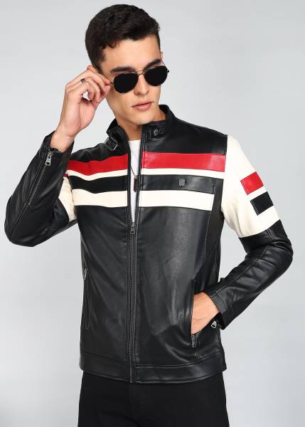 BEING HUMAN Full Sleeve Striped Men Jacket