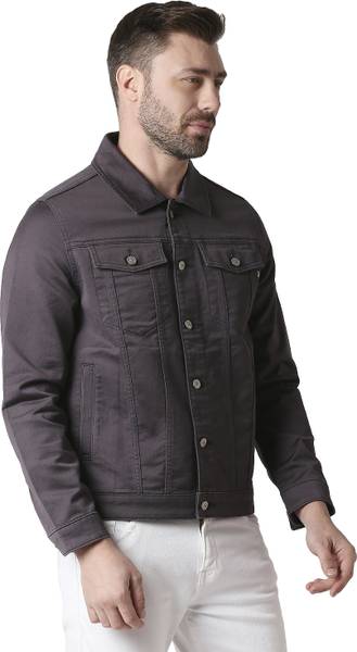 Killer full sleeve best sale solid men's denim jacket