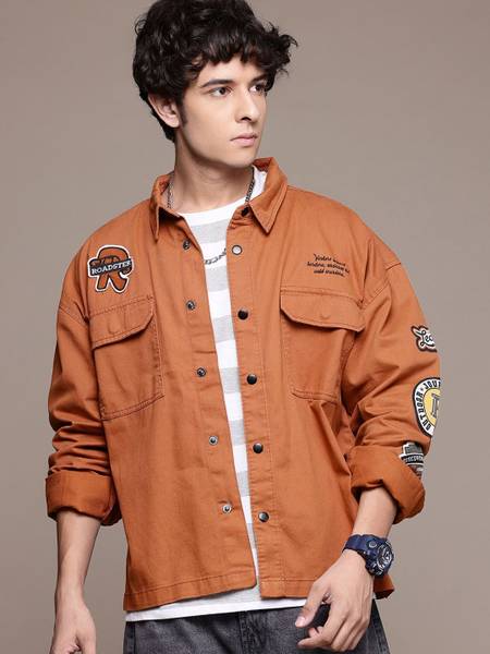 Roadster Full Sleeve Printed Men Jacket