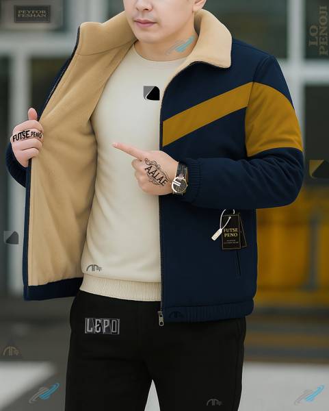 FUTSE PENO Full Sleeve Colorblock Men Jacket